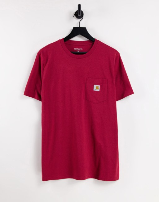 Carhartt red sales t shirt