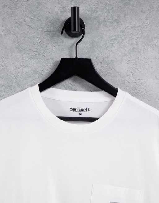 Carhartt WIP Pocket T-Shirt  White – Page Pocket T-Shirt – Carhartt WIP USA