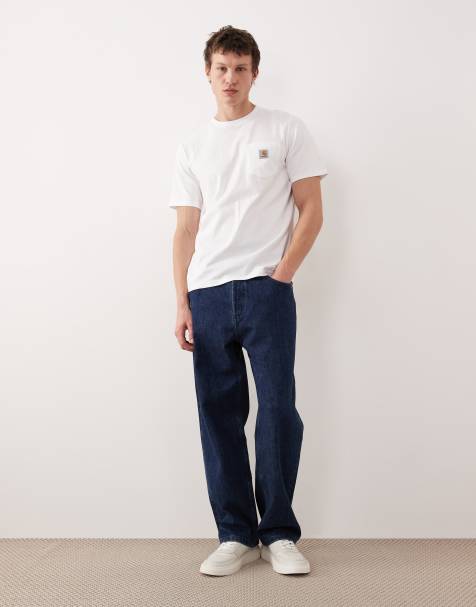 Carhartt WIP pocket t-shirt in white - view 1