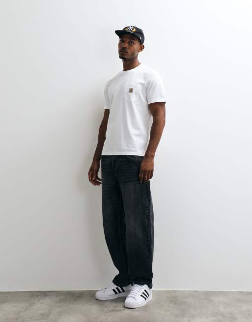 Carhartt WIP pocket t-shirt in white, 2 of 5