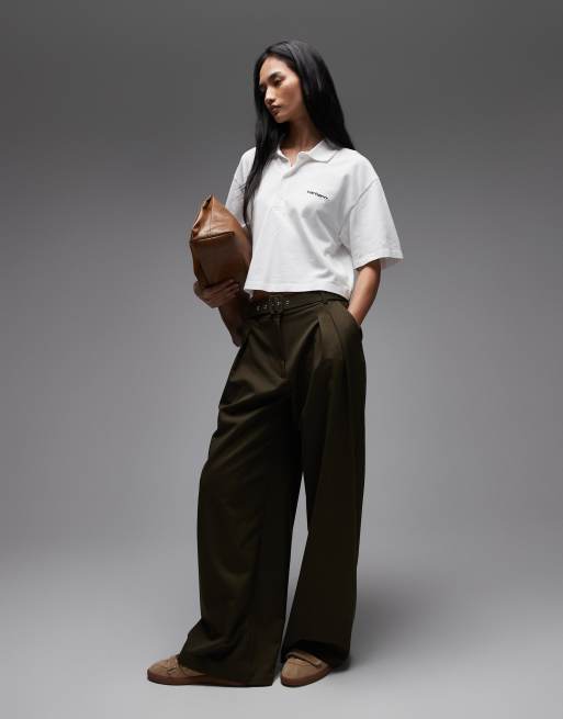 Carhartt WIP - Polo bianca con scritta, 4 di 4