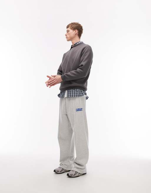 Carhartt WIP – Pond Corps – Jogginghose in Grau meliert, 2 von 5
