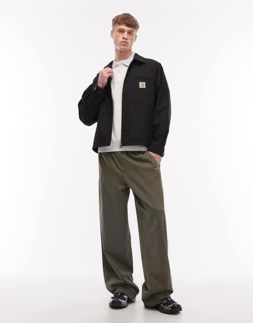 Carhartt WIP - Postal - Jack met ritssluiting in zwart, 2 van 5