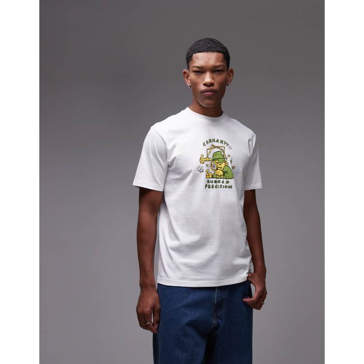 【関税込み】Carhartt Work In Progress ホワイト Base Tシャツ Carhartt WIP Base T-Shirt | White – Page Base T-Shirt