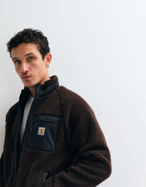 Carhartt WIP - Prentis - Chaqueta marrón oscuro con forro, 4 de 5
