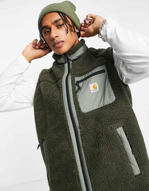 Carhartt WIP Prentis Gilet sans manches en polaire sherpa