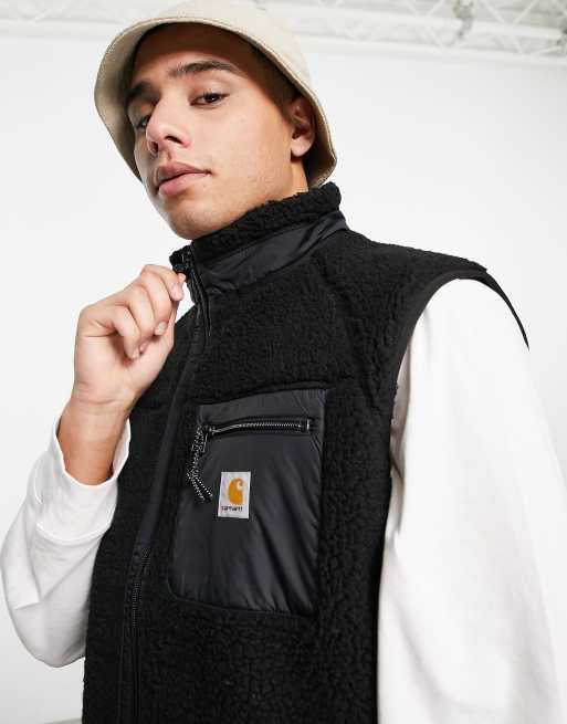 Carhartt WIP Prentis Gilet sans manches en polaire sherpa