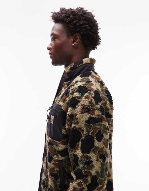 Carhartt WIP – Prentis – Kamouflagemönstrad, fodrad jacka, 4 av 5