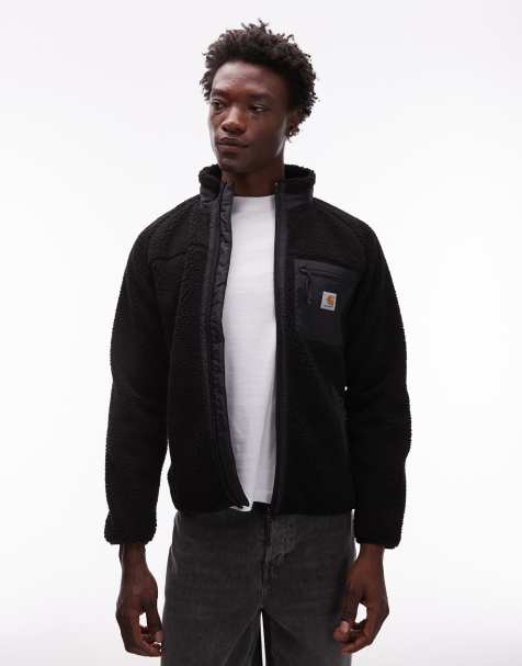 Carhartt WIP prentis liner jacket in black - view 1