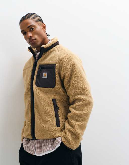 Carhartt WIP Prentis linerjacka i dammig Hamiltonbrun, 5 av 5