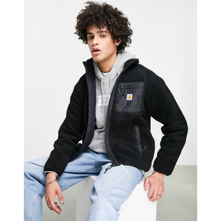 Carhartt wip prentis sherpa hoodie new arrivals