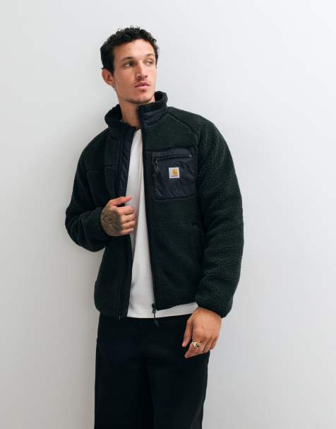 Carhartt WIP - Prentis - Veste doublée - Vert foncé - view 1