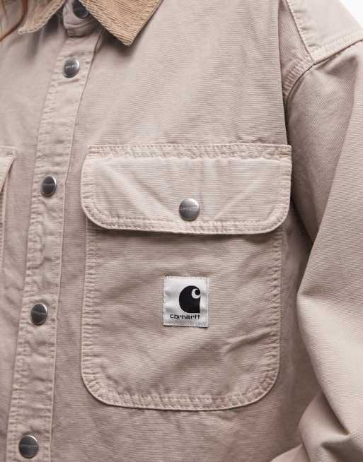 Carhartt WIP – Prescott – Beigegrå jacka, 3 av 4