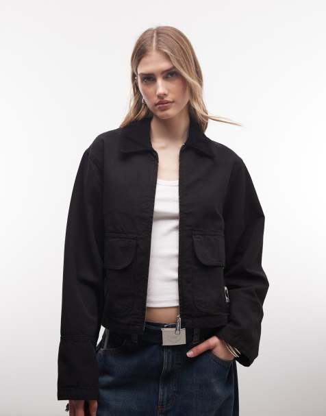 Carhartt WIP – Prescott – Czarna kurtka - view 1