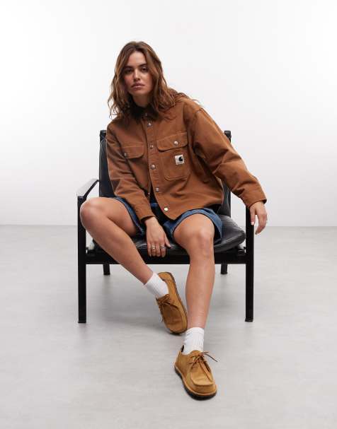 Carhartt WIP – Prescott – Jacke in Braun - view 1