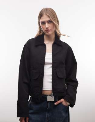 Carhartt WIP - Prescott - Jacke in Schwarz