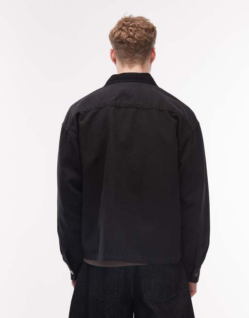 Carhartt WIP prescott jacket in black, 3 of 5
