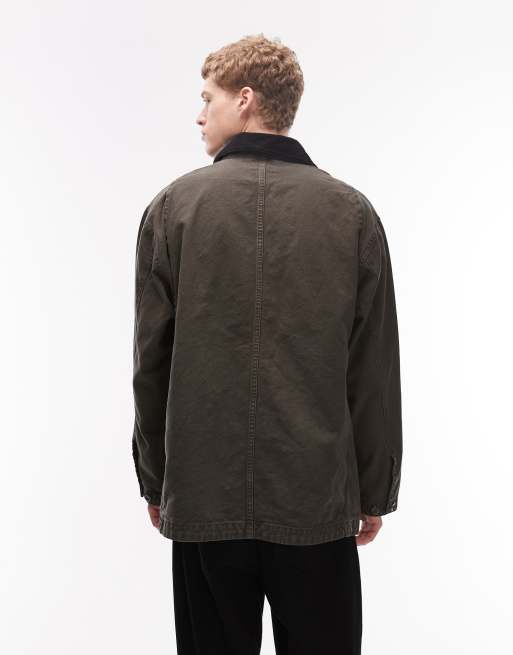 Carhartt WIP – Prescott – Kurtka w ciemnym odcieniu khaki , 3 z 5