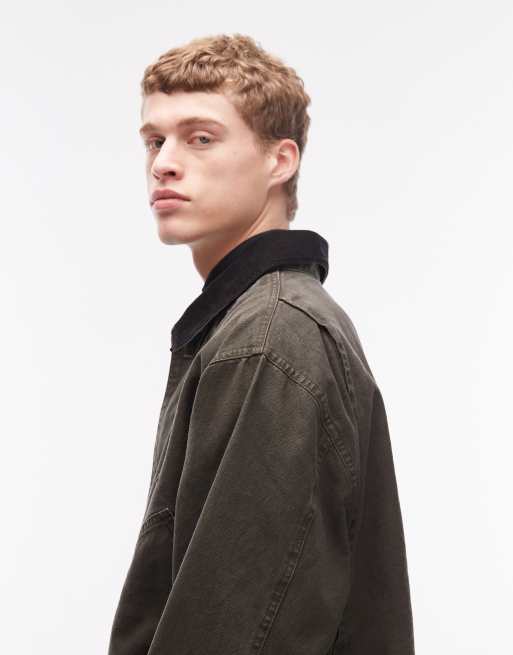 Carhartt WIP – Prescott – Kurtka w ciemnym odcieniu khaki , 4 z 5