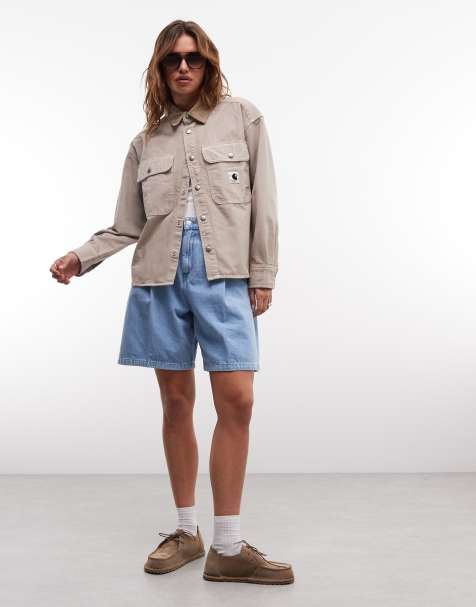 Carhartt WIP – Prescott – Szarobeżowa kurtka - view 1