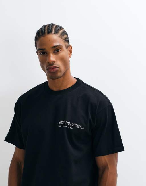 Carhartt WIP Progress T-shirt med rygprint i sort, 5 af 5