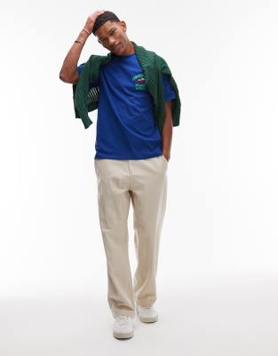 Carhartt Pronto Loose Fit Motif T-shirt In Blue