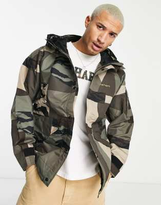 Carhartt WIP prospector jacket in camo