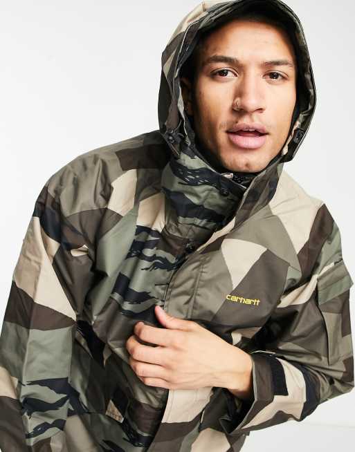 Carhartt on sale camo windbreaker