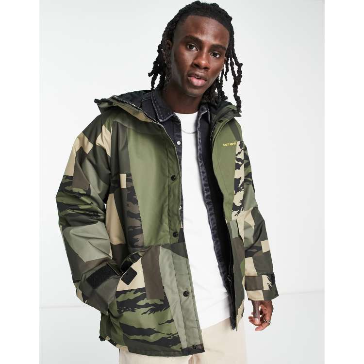 Carhartt camo outlet jacket