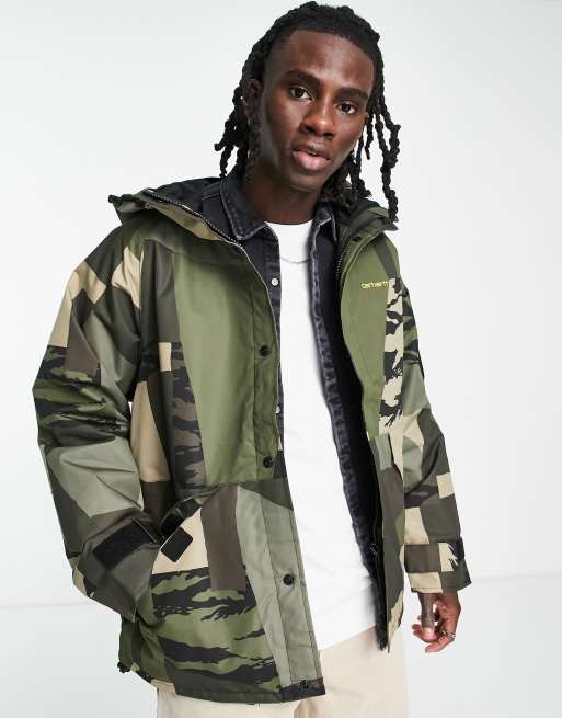 Carhartt WIP - Prospector - Jakke med camouflage-print