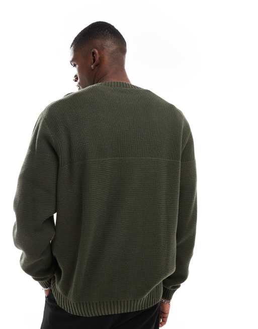 Pull En Mohair Vert Karton - Taille M, Manches Ballon - Neuf Sans étiquette, Fabrication Turquie