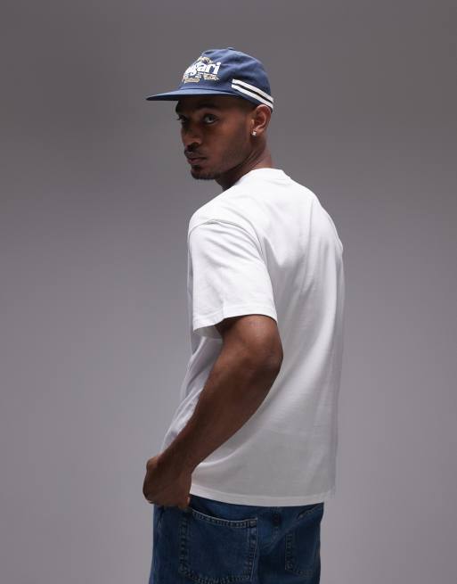Carhartt WIP racer graphic t-shirt in white, 3 of 4