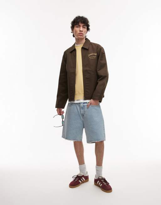 Carhartt WIP racer module jacket in brown | ASOS