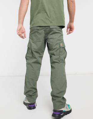 carhartt cargo pants green