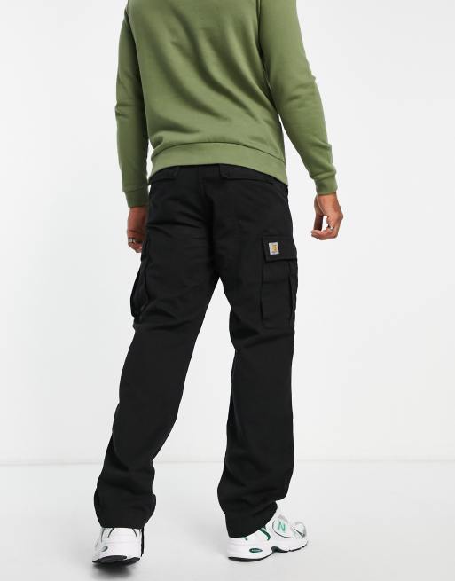 Black Carhartt WIP Regular Cargo Pants