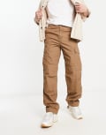 [Carhartt WIP] Carhartt WIP regular cargo pants in brown W28 L32 BROWN