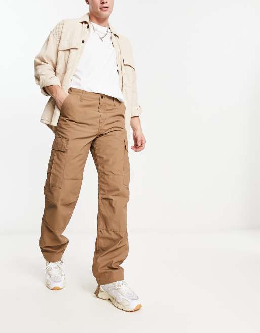 Carhartt WIP regular cargo pants in brown