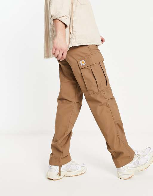 Carhartt WIP regular cargo pants in brown