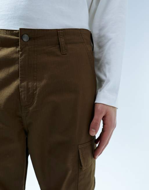 Carhartt WIP regular cargo pants in brown, 5 of 5
