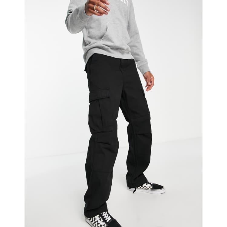 Carhartt regular 2024 cargo pant black