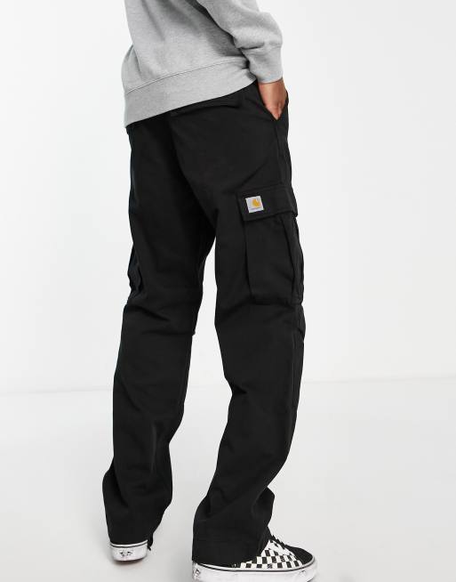 Carhartt WIP regular relaxed cargo pants in black