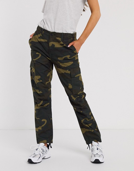 Carhartt WIP relaxed cargo trousers in camo