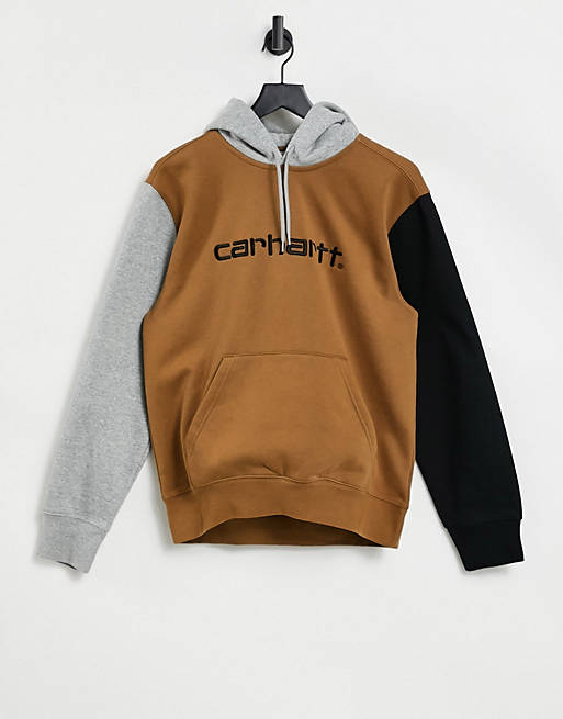 Hoodies & Sweatshirts Carhartt Wip relaxed hoodie with contrast panels 