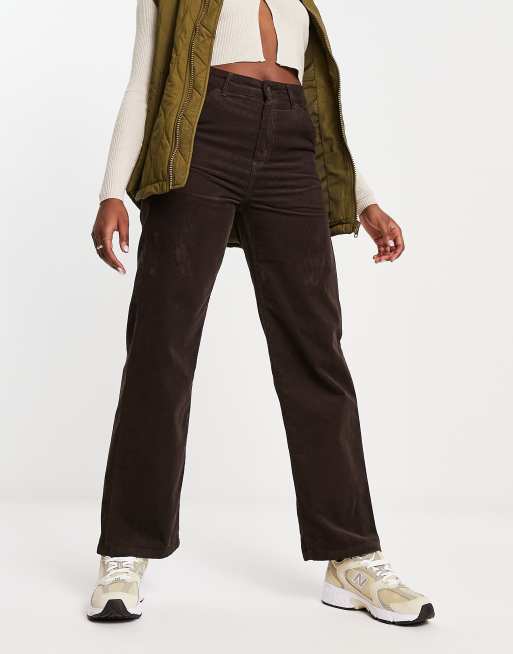 Carhartt WIP collins relaxed twill cargo trousers in brown, ASOS in 2023