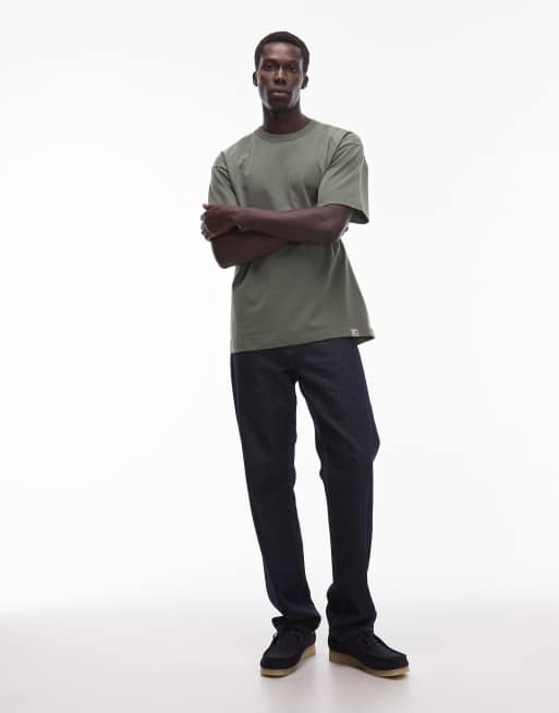 Carhartt WIP – Rggd – Khakifärgad t-shirt med ledig passform, 2 av 5