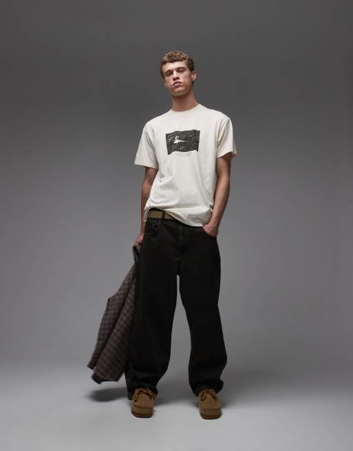 Carhartt WIP - Ride Your Dreams - T-shirt in neutraal, 2 van 5