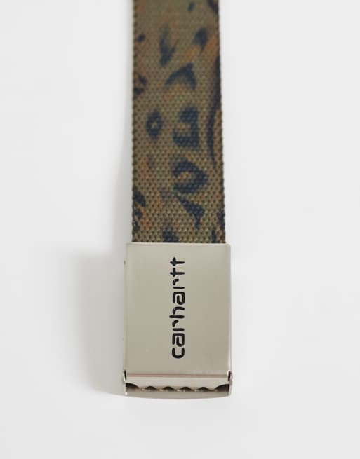Carhartt WIP - Riem met chrome clip en dierenprint, 2 van 3
