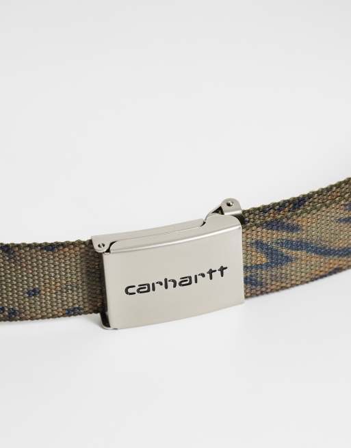 Carhartt WIP - Riem met chrome clip en dierenprint, 3 van 3