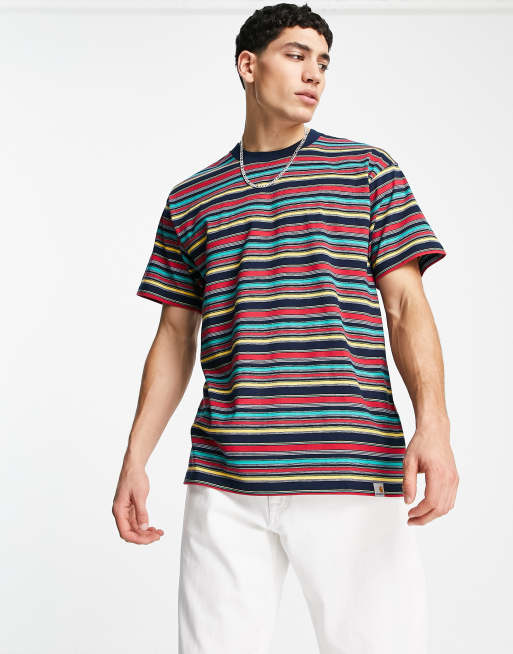 carhartt wip stripe tee