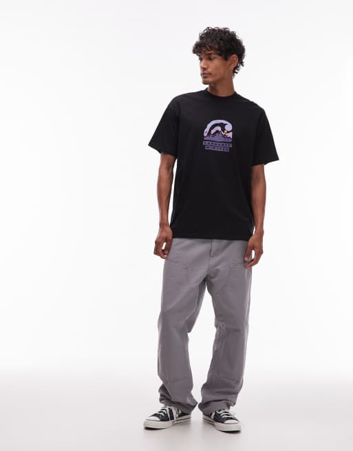 Carhartt WIP - Rising helix Script - Losvallend T-shirt in zwart, 2 van 5